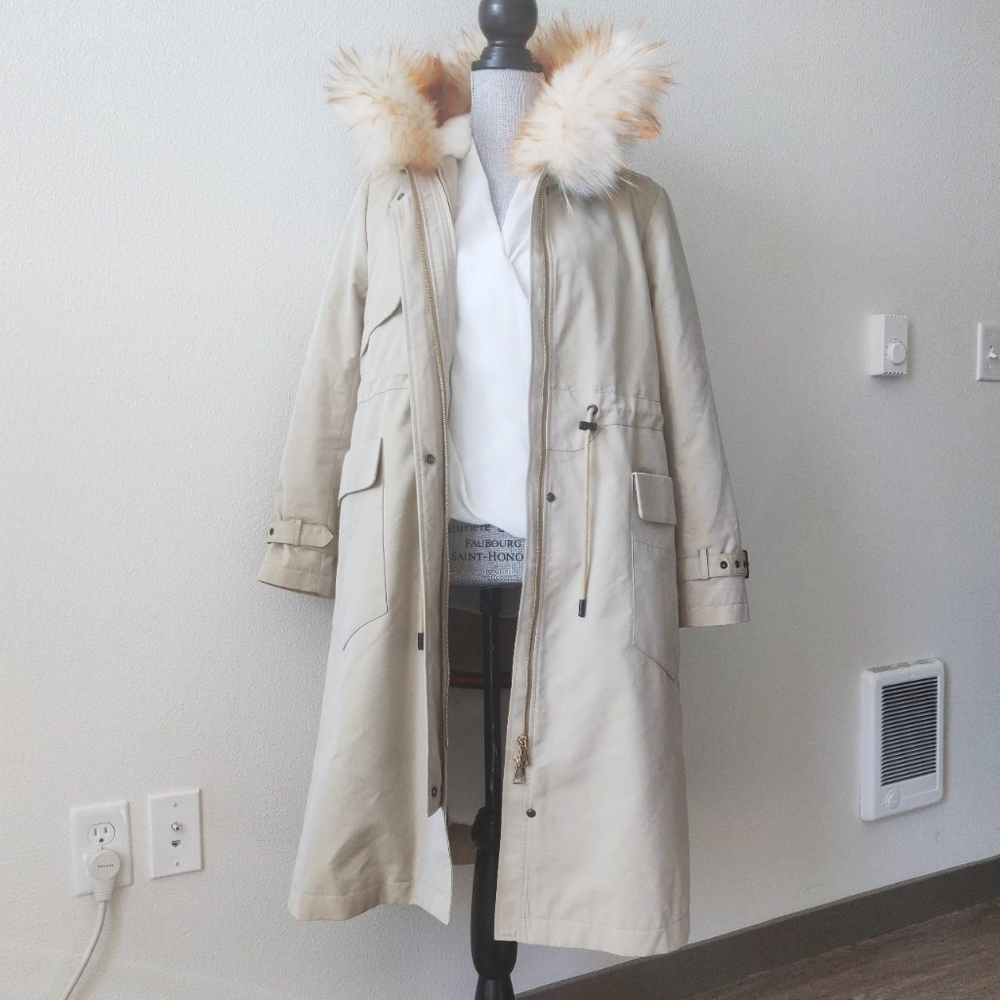 J.ING Fur Lined Coat